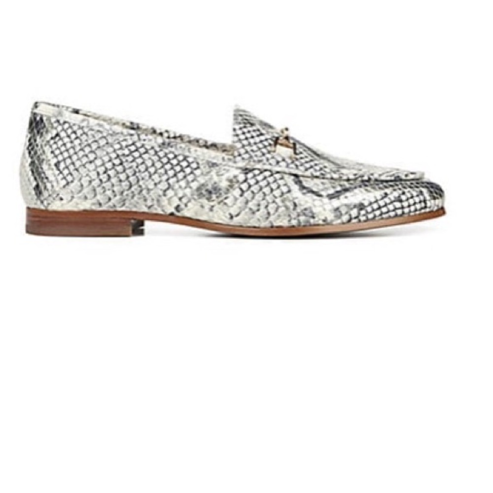 Brand new Sam Edelman snake print loafers